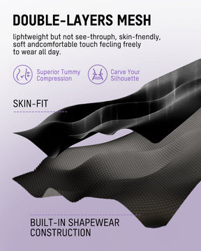 Tummy Control Butt Lifter Shaper with Zipper Crotch Fajas Colombianas
